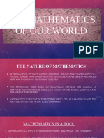 The Mathematics of Our World