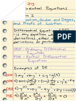 DE Module 1