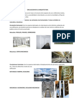 Circulacion en La Arquitectura