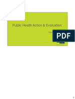 Public Health Action & Evaluation