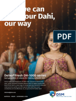 Now We Can Enjoy Our Dahi, Our Way: Delvo®Fresh DH-1000 Series