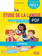MDI-1 2 3 Parcours Etude de La Langue - Correction