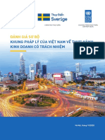 Preliminary Assessment Resp Business VN - UNDP MOJ 2020 - VIE