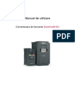 Convertizor GD20-022G-4-EU - Manual