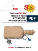 Deluxe Manikin Torso LF03958U Instruction Manual: Products by Nasco