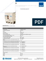 T2 MCCB 36kA 3P 200A Specifications