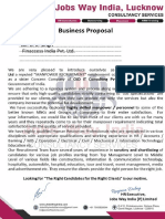 Business Praposal For Finaccess India Pvt. Ltd.