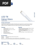 Led T8 Value Glass: Tubular Lamps