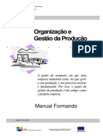 Manual de Organização e Gestão Da Produção