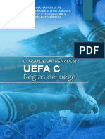 Reglas de juego UEFA C