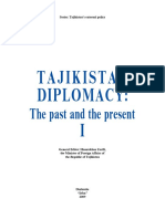 Tajikistan Diplomacy The Past and The Present en
