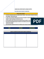 Matrices Sugeridas para La Reflexión Durante Las Semanas de Gestión 6-1