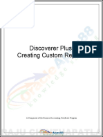 08 - DISC - Oracle Discoverer Training Manual