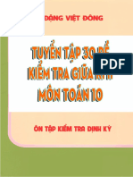 Tuyen Tap 30 de Kiem Tra Giua Hoc Ki 2 Mon Toan 10 Dang Viet Dong