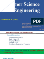 Polymer Science and Engineering: Zenamarkos B. (PHD)
