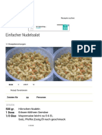 Einfacher Nudelsalat - Rezept Mit Bild - Kochbar.de