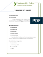 Paranaque City College: College Administrator Dr. Nelson A. Silva