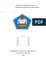 LAPORAN PRAKTIKUM BIOLOGI KELAS X Ke 1