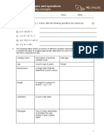 Unit 9 Key Programming Concepts: Homework 1 Data Types and Operations