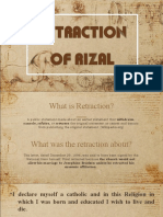 Rizal's Retraction: The Ongoing Debate