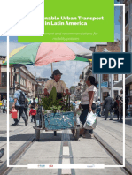 Sustainable Urban Transport in Latin America