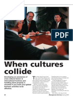 When Cultures Collide: Undestanding Customers