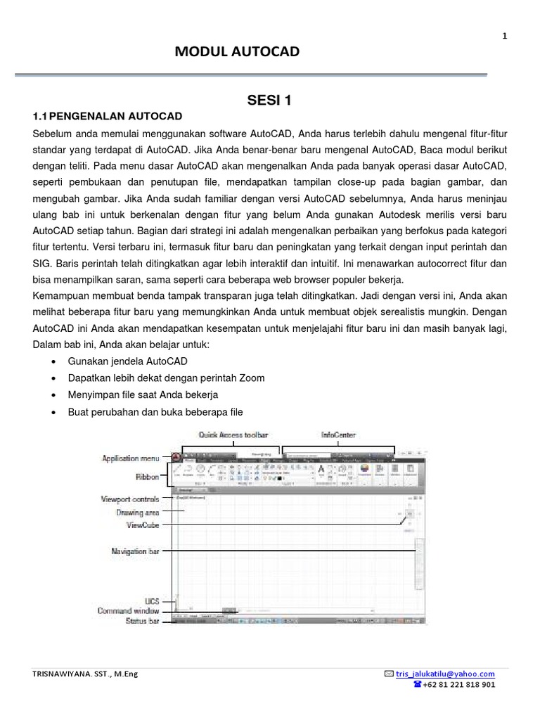 Modul Autocad 2017 Pdf
