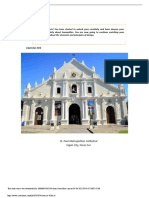 Exercise #03: St. Paul Metropolitan Cathedral Vigan City, Ilocos Sur