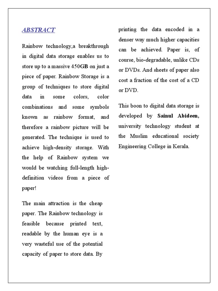 Rainbow Technology PDF Dvd Image Scanner