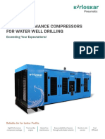 High Performance Compressors For Water Well Drilling: Exceeding Your Expectations!