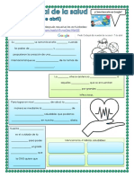 Actividades Día Mundial de La Salud (7 de Abril)