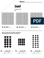 Pop-It Multiplication