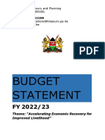 Budget Statement for the FY 2022-23_F 