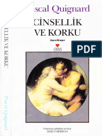 Pascal Quignard - Cinsellik Ve Korku - Can 2001