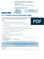 IEM - 31st Water Resources Technical Division Annual General Meeting