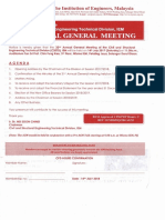 IEM - Civil and Structural Engineering Technical Division 32nd Annual General Meeting