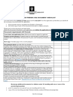 Family and Friends Visa Document Checklist: WWW - Udi.no