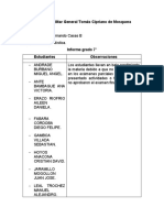 Informe Grado 7°