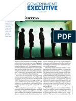 Government Executive | Secret of Success  September 1, 2007