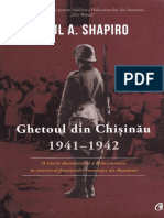 Ghetoul Din Chisinau 1941-1942 - Paul A. Shapiro