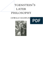 Wittgenstein's Later Philosophy (Oswald Hanfling (Auth.) )