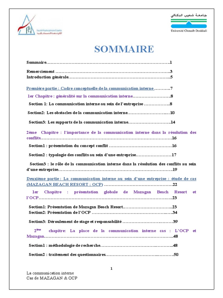Communication interne : enjeux et études de cas | PDF | Gestion des ...