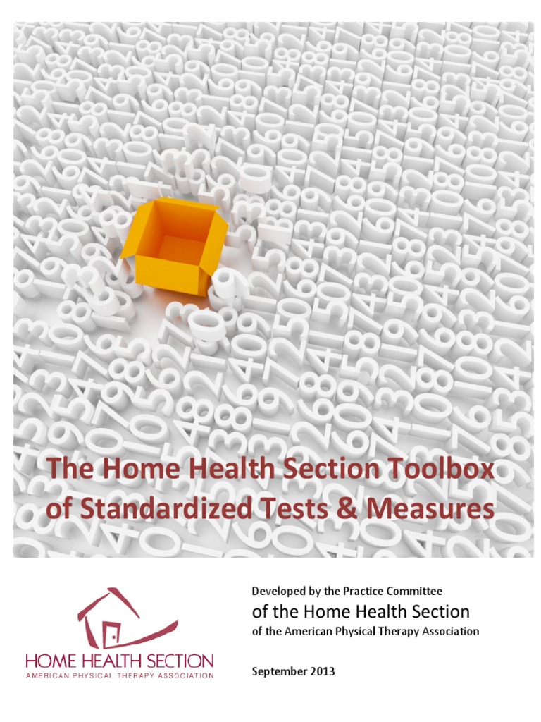 Home Health Toolbox | PDF | Psychometrics | Sensitivity And Specificity