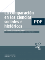 SCHRIEWER-KAELBLE (2010) La Comparación en Las Ciencias Sociales e Históricas