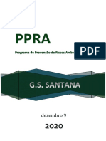 Ppra - G.S. Santana - Obra Bem Barato SP - Tiradentes