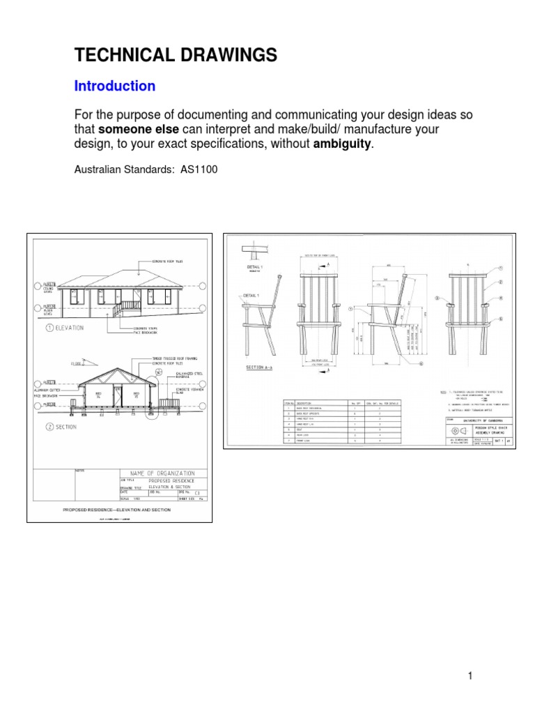 Technical Drawing | PDF | Technical Drawing | Engineering