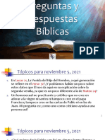 Preguntas y Respuestas Biblicas Numero 10 110521 Scribd