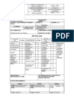 Plan de Area Quimica Tercero Cuarto y Quinto