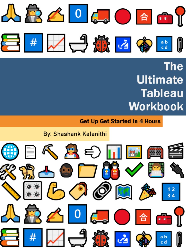 The Ultimate Tableau Workbook v0.4 | PDF | Databases | Microsoft Excel