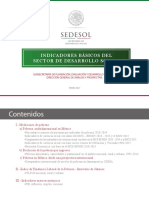 Indicadores B Sicos Del Sector de Desarrollo Social - Primer Trimestre de 2017